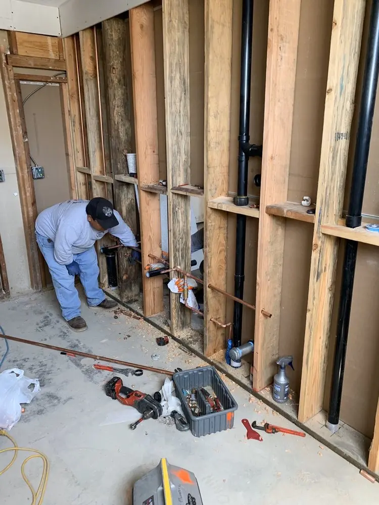 Commercial rough-in plumbing for Gas Line Repair in Cedar Fort
